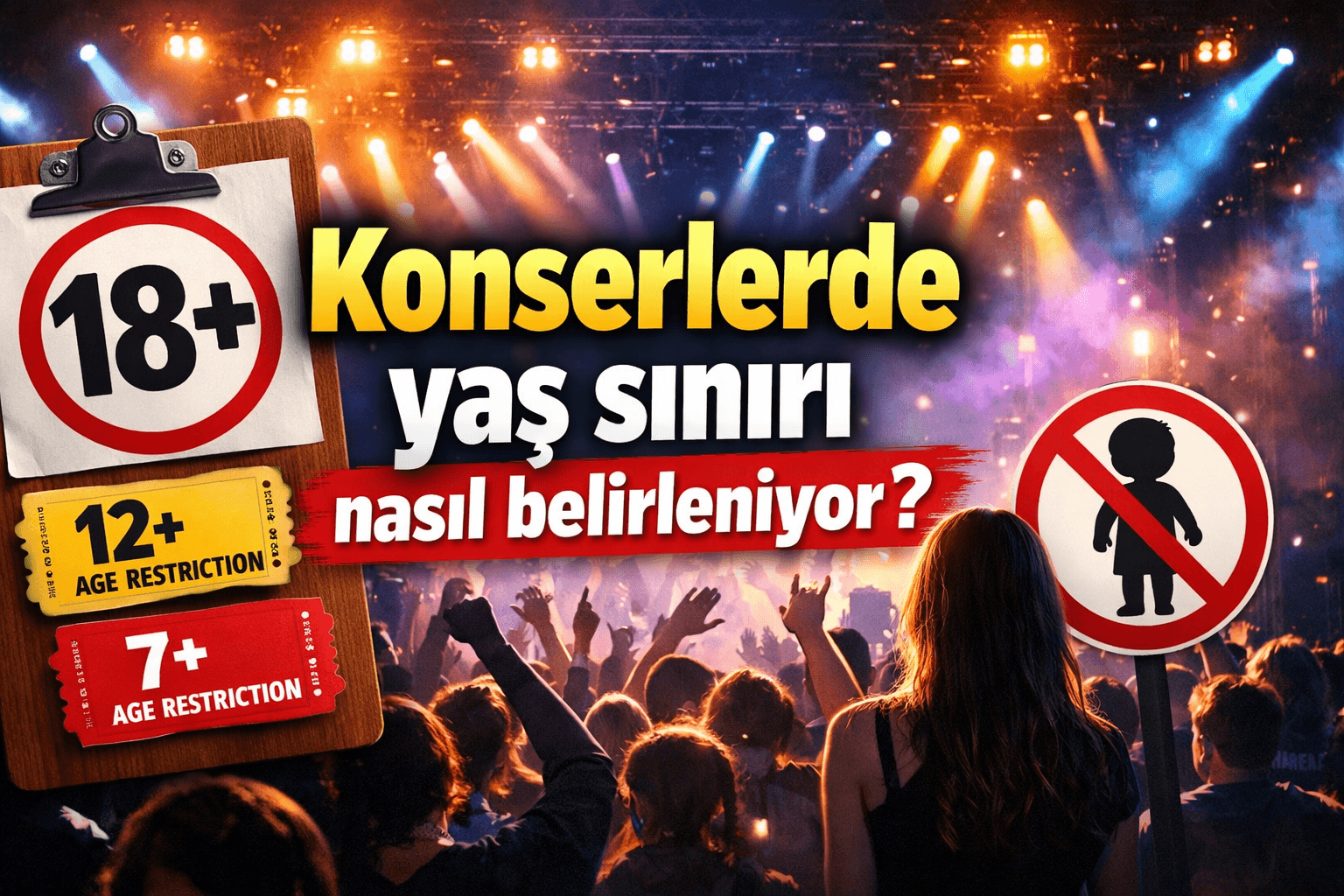 Konserlerde yaş sınırı nasıl belirleniyor?