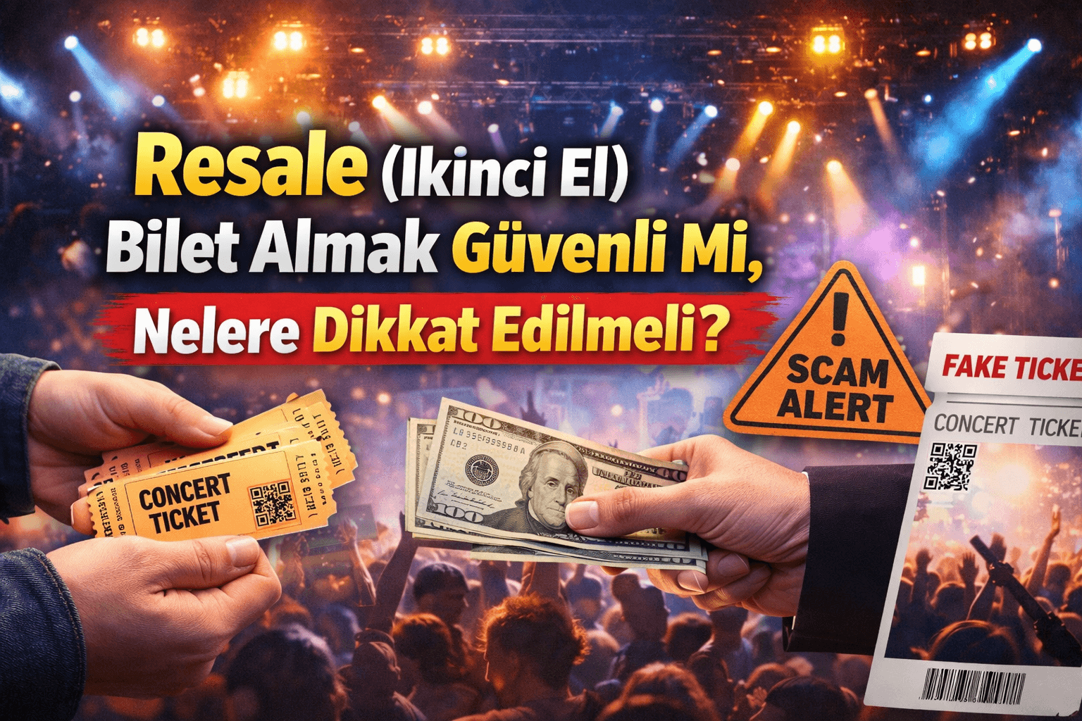 Resale (İkinci El) Bilet Almak Güvenli Mi, Nelere Dikkat Edilmeli?
