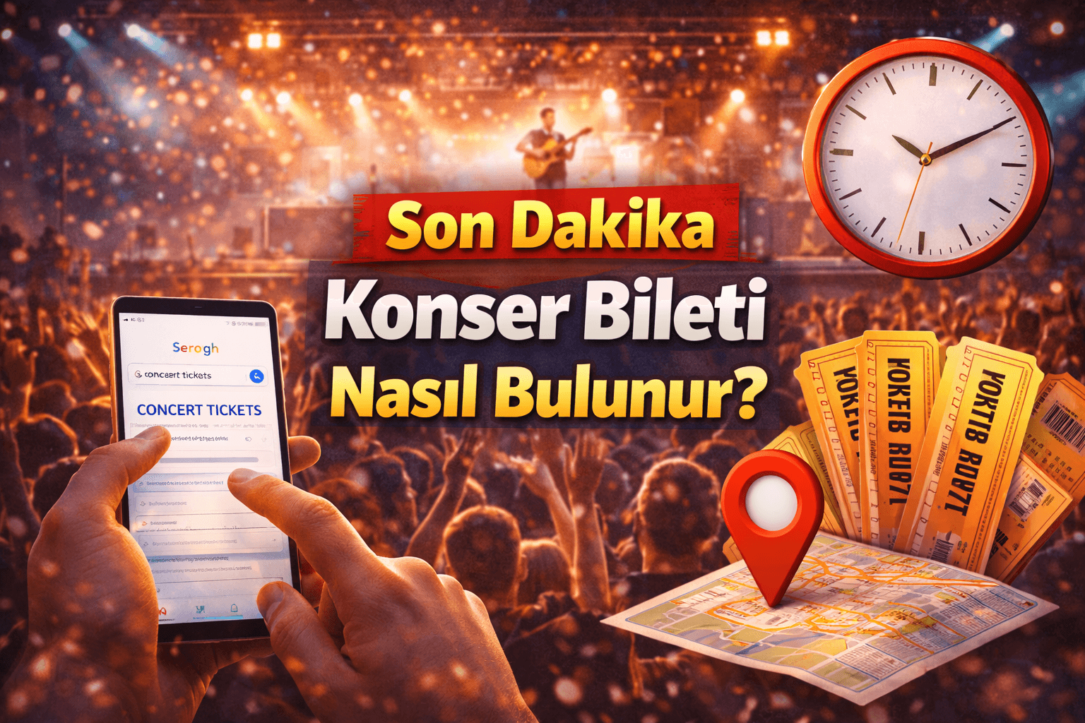 Son Dakika Konser Bileti Nasıl Bulunur?