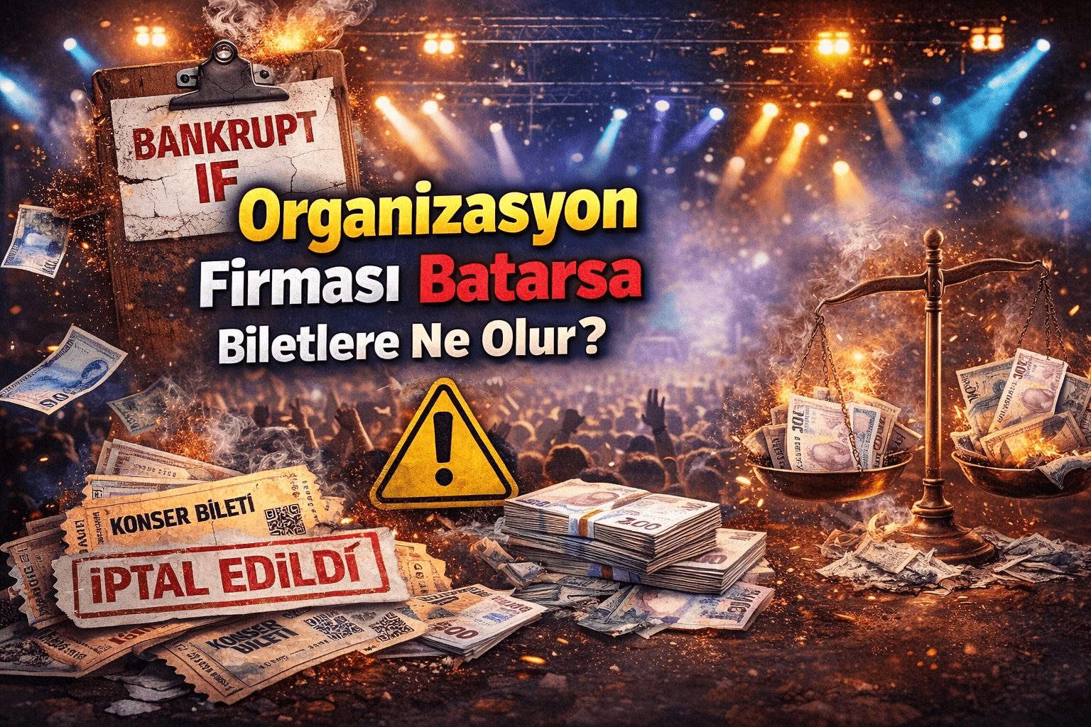 Organizasyon Firması Batarsa Biletlere Ne Olur?
