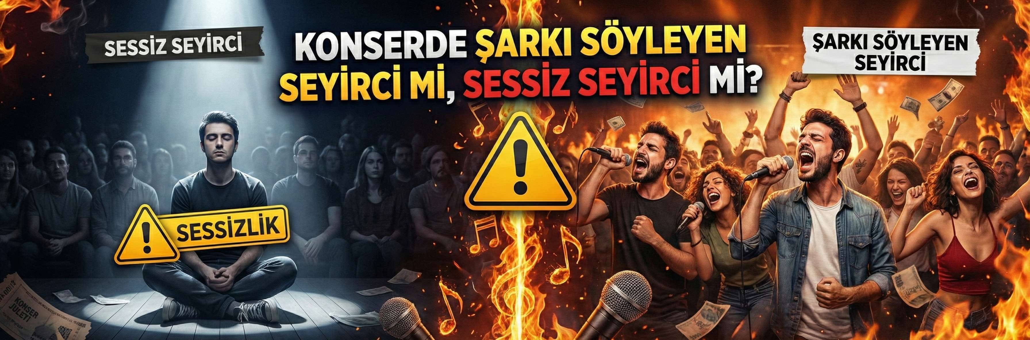 Konserde Şarkı Söyleyen Seyirci Mi, Sessiz Seyirci Mi?